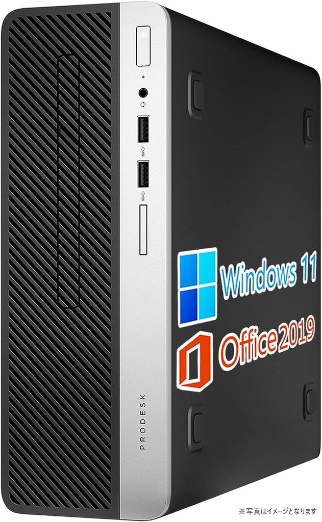 HP (エイチピー) デスクトップPC 400G4/Win 11 Pro/MS Office H&B 2019